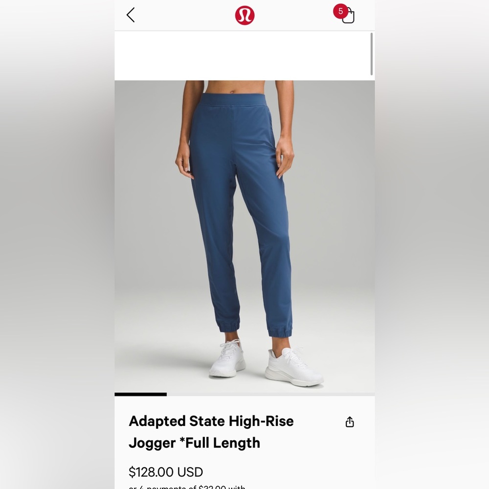 Adapted state lululemon jogger
